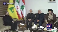 حضور کمال خرازی و سید مجتبی ابطحی در دفتر حزب‌الله لبنان جهت عرض تسلیت شهادت سید حسن نصرالله