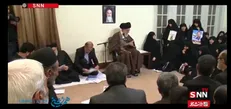 لحظات منتشر نشده از دیدارهای صمیمانه خانواده‌های معظم شهدا با رهبر شهید انقلاب + فیلم