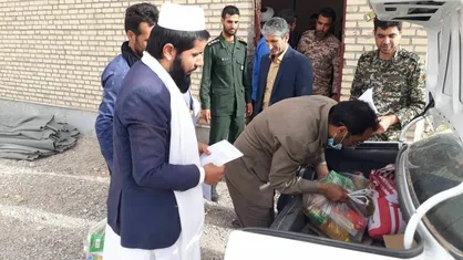 ۱۰۰ بسته ارزاق به همت گروه جهادی دانشگاه علوم قضایی میان خانواده&zwnj;های نیازمند توزیع شد