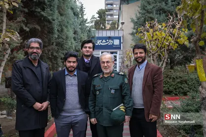 بازدید سردار کمالی از مجموعه خبرگزاری دانشجو