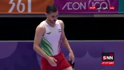 اجرای موفق مام عبدالله در مقدماتی مسابقات ترامپولین
