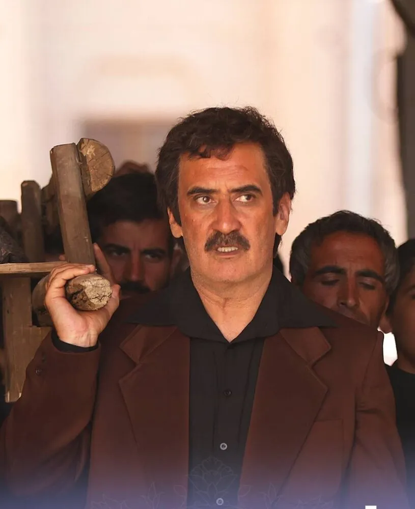 گریم محسن قصابیان در سرباز کوچک امام گریم محسن قصابیان در سرباز کوچک امام