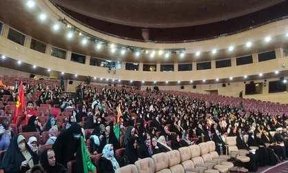 برگزاری اجتماع دانشجویان بسیجی دانشگاه&zwnj;های تهران به مناسبت ولادت حضرت زهرا (س)+ تصاویر