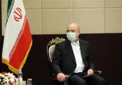 دیدار مصطفی شنتوپ، رئیس مجلس ملی کبیر ترکیه با قالیباف پس از مراسم تحلیف ابراهیم رییسی