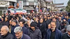 تشییع پیکر مطهر شهید مهناوی یکم شهید محمد شکری در سیاهکل+فیلم