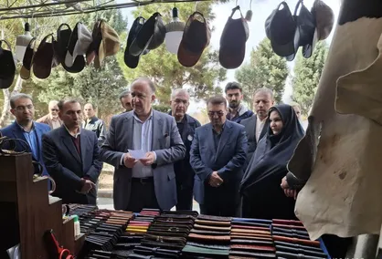 آغاز به کار نوروزگاه کرج با ۸۰ غرفه صنایع&zwnj;دستی و سوغات ایرانی