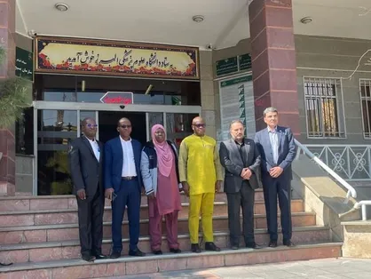 بازدید وزیر بهداشت بورکینافاسو از دانشگاه علوم پزشکی البرز
