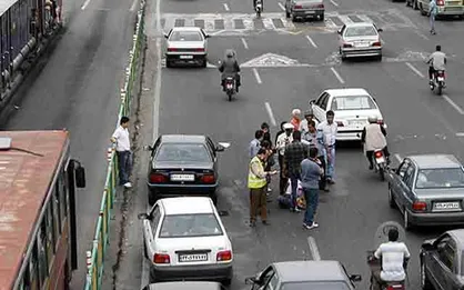 نقش 31 درصدی عابران پیاده در تصادفات