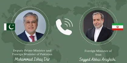 گفت&zwnj;وگوی تلفنی وزرای خارجه پاکستان و ایران