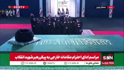 اشک و گریه&zwnj; بانوان طلاب و فعالان عرصه بین&zwnj;الملل در فراغ رهبر شهید