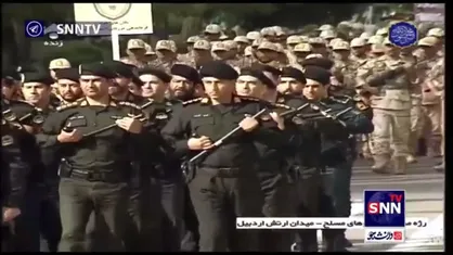 رژه غیورمردان نیروی انتظامی در اردبیل