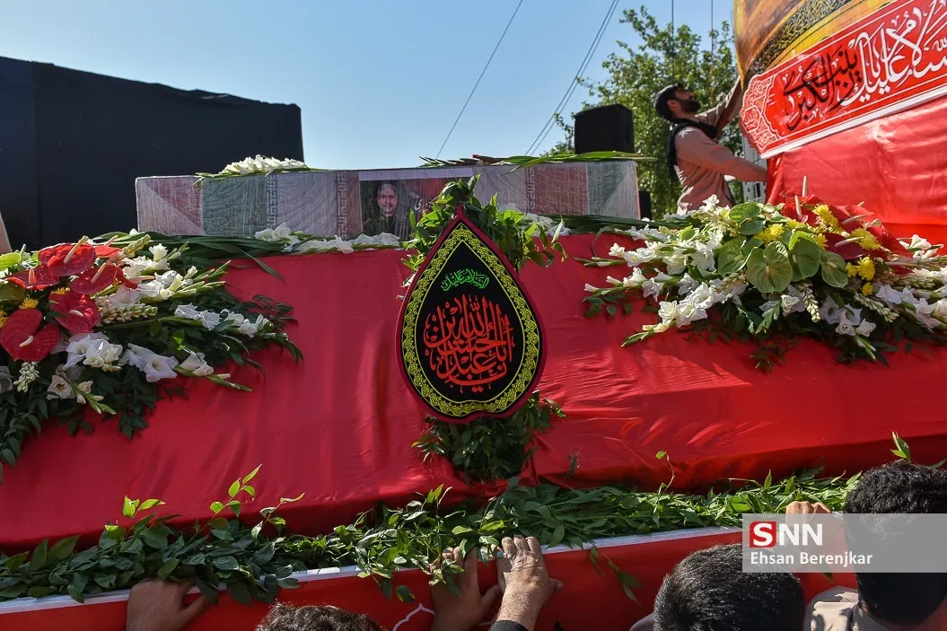 تشییع و خاکسپاری «شهید عبدالله اسکندری» در شیراز
