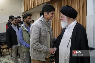 
دیدار نوروزی دانشجویان بسیجی خراسان رضوی با آیت الله علم الهدی
