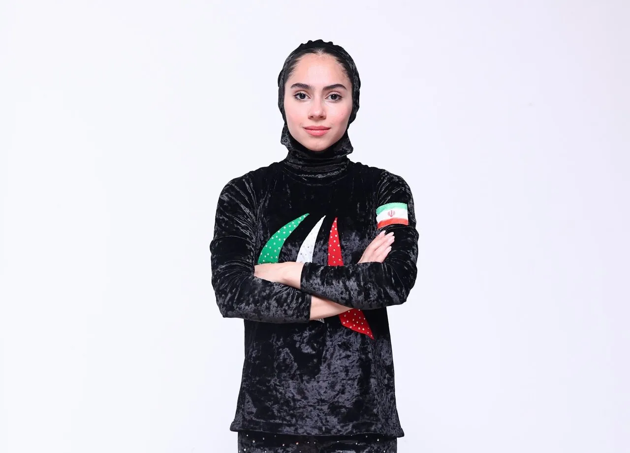 اجرای موفق هنگامه هادیانی در پرش خرک ناگویا