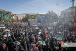 تشییع ۲ شهید حادثه تروریستی حرم شاهچراغ(ع)
پیکر مطهر شهدای حادثه تروریستی حرم شاهچراغ (ع) ساعت ۹ صبح چهارشنبه ۲۵ مرداد۱۴۰۲ از میدان شهدا تا حرم مطهر احمد بن موسی شاهچراغ (ع) شیراز تشییع شد.