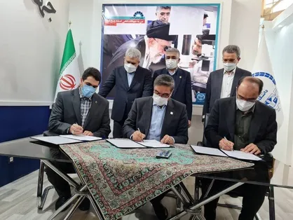 امضاء تفاهم نامه سه جانبه همکاری مشترک برای تبدیل یک رام قطار DC متروی تهران به قطار AC