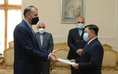 تسلیم رونوشت استوارنامه‌های سفرای جدید برونئی و ارمنستان به امیرعبداللهیان