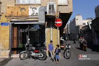توزیع ماسک در محله هرندی
