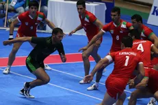 پیروزی قاطع تیم پسران کبدی ایران در مقابل میزبان رقابت‌ها