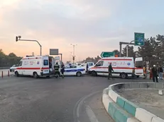 واژگونی مینی بوس در ورودی صالح آباد ۶ مصدوم بر جای گذاشت