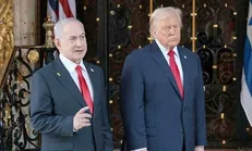 حضور نتانیاهو در جشن سال نوی ترامپ