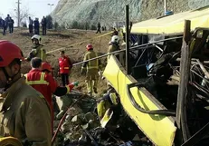 گزارش کمیسیون آموزش درباره حادثه واژگونی اتوبوس دانشگاه علوم و تحقیقات