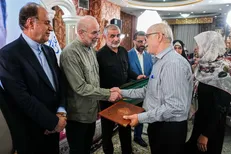 مراسم بزرگداشت روز خبرنگار با حضور قالیباف برگزار شد