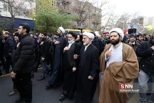 سوگواری شهادت سردار سلیمانی در دانشگاه تهران