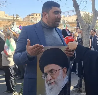 مردم چهارمحال و بختیاری خواستار برخورد جدی با آشوبگران هستند + فیلم