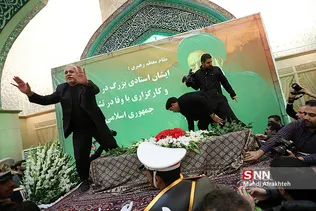 مراسم وداع با پیکر آیت الله هاشمی شاهرودی