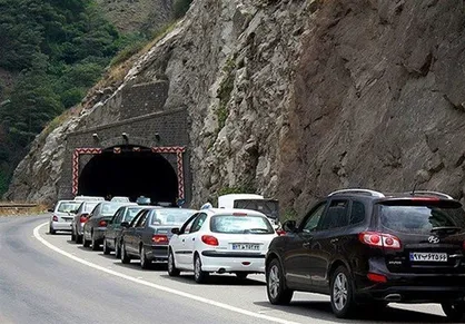 جاده کرج _ چالوس یک&zwnj;طرفه شد