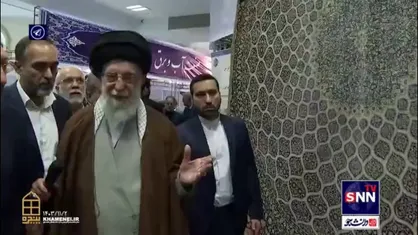 رهبر انقلاب: هنر واقعی این فرش است...