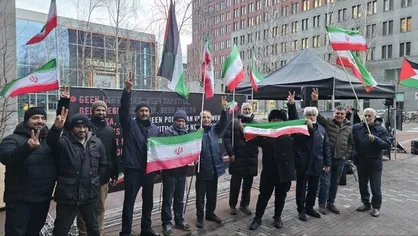 ایرانیان مقیم هلند مداخله خارجی در امور داخلی ایران را محکوم کردند