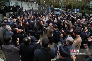 دسته عزاداری شهادت امام رضا (ع) در دانشگاه تهران