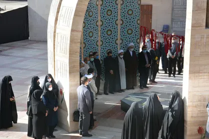 مراسم گرامیداشت هفته دفاع مقدس در دانشگاه آزاد مشهد برگزار شد