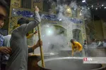 آیین پخت 20 هزارکیلوگرم سمنو در شیراز