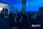 خدمت رسانی دانشجویان خواهر دانشگاه آزاد خوزستان به زائران حسینی