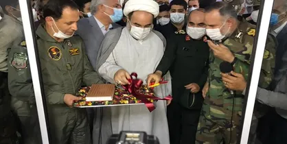 افتتاح بیمارستان ۶۰ تختخوابی کرونایی نزاجا در زاهدان