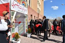 بازارچه تولیدات دانشجویی در دانشگاه حکیم سبزواری برپا شد