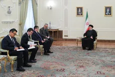 سفیر جدید ازبکستان استوارنامه خود را تقدیم رئیسی کرد