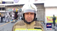 علت حریق در میدان هفده شهریور مشهد/ آتش‌سوزی یک مجتمع تجاری