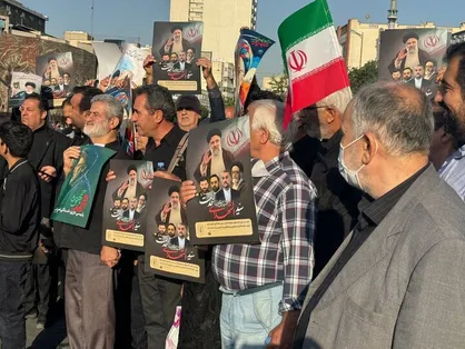 حضور جامعه ورزش در خیابان انقلاب