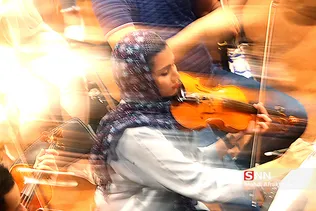 تمرین ارکستر سمفونیک تهران