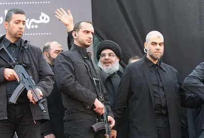 فیلم/ سید حسن نصرالله چگونه در ملاعام حاضر می&zwnj;شود؟/ محافظان ۲۴ ساعته