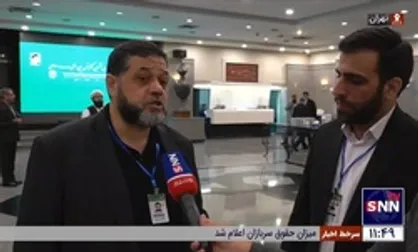 عضو دفتر سیاسی حماس: مساله فلسطین مرکز وحدت مسلمانان است/ الان بیش از هر زمان دیگری به وحدت امت اسلامی نزدیک&zwnj;تر هستیم