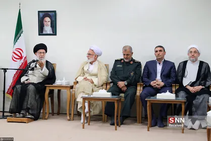 دیدار دست&zwnj;اندرکاران کنگره ملی ۶۲۰۰ شهید استان مرکزی با فرمانده کل قوا