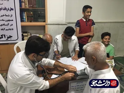 طرح &laquo;بسیج ملی کنترل فشار خون&raquo; به همت دانشجویان جهادی هرمزگان در بندرعباس اجرا شد +عکس