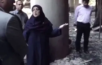 بازدید سخنگوی دولت از ساختمان شیشه&zwnj;ای صدا و سیما