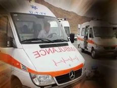 مینی‌بوس حامل دانشجویان دانشگاه آزاد بناب به علت لغزندگی جاده واژگون شد/ ۶ نفر مصدوم شدند