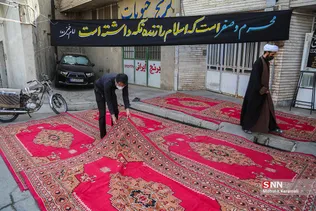روضه خانگی در جوار خانه مادر شهید / قم